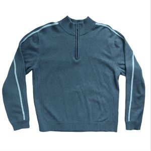 Calvin Klein XXL Gray Quarter Zip Sweater
